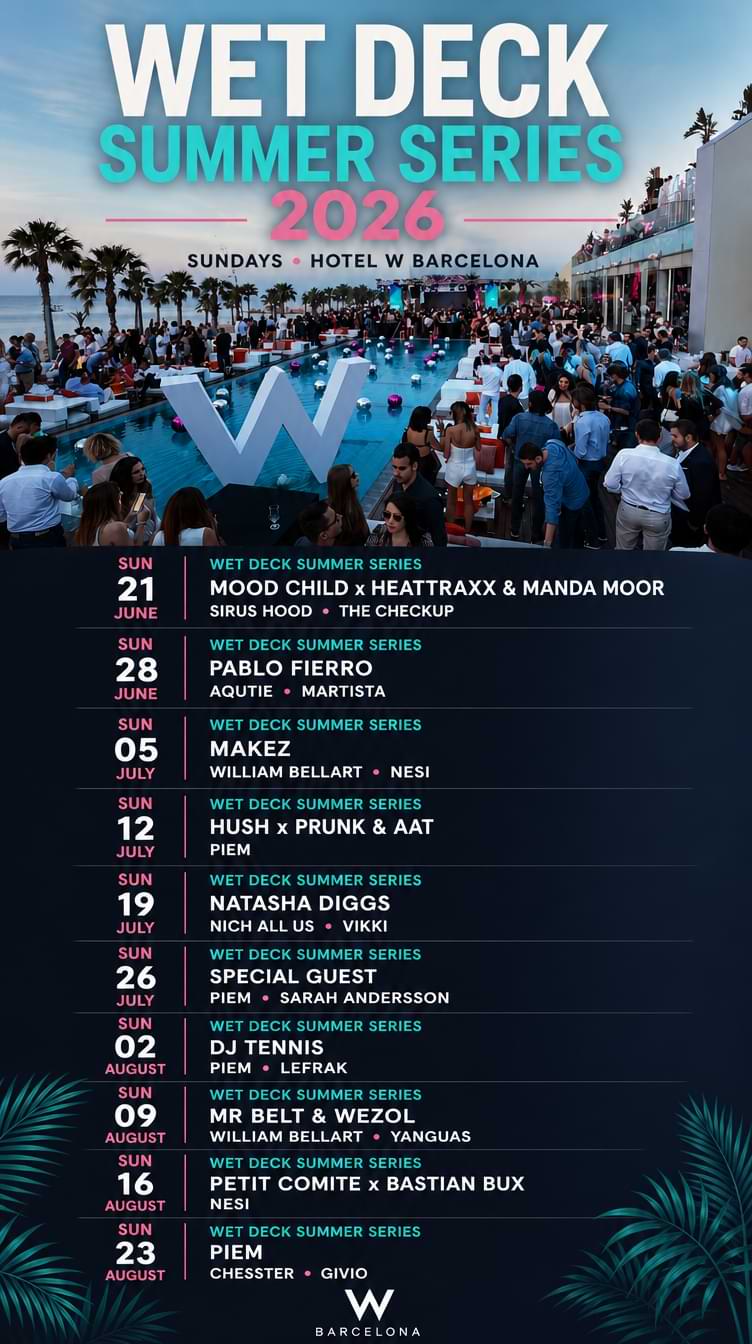 wet deck 2026 Line Up